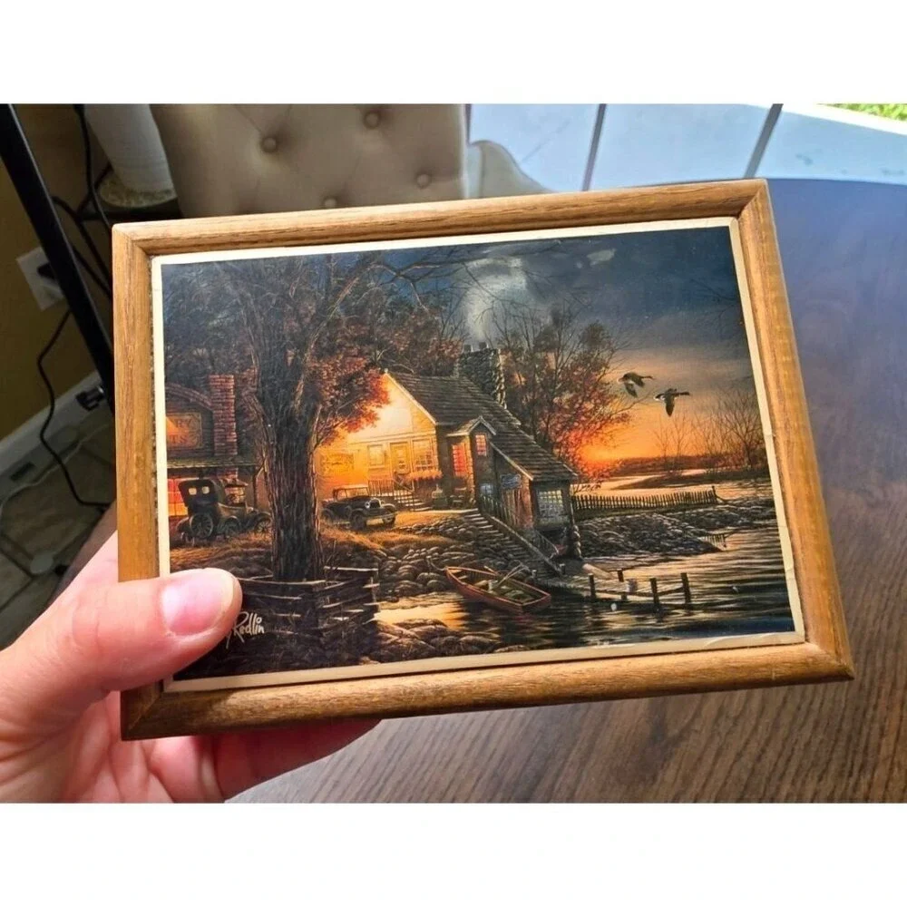 The Hadley Collection Jewelry Box That Special Time Box 4x6 Terry Redlin THAT SP